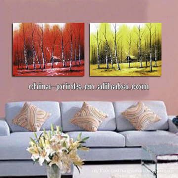 Wall Decor Painting Picture Canvas With Modern Scenery Stretched Canvas Art